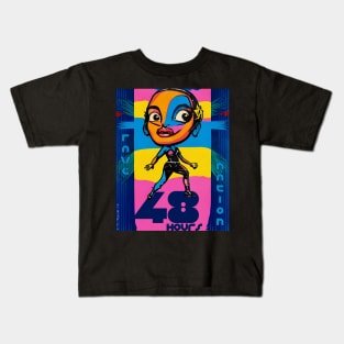 The 48 Hours Rave Nation. Kids T-Shirt